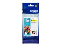 Brother LC424Y - amarillo - original - cartucho de tinta LC424Y