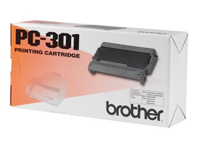  BROTHER  PC301 - 1 - negro - cinta de impresiónPC301