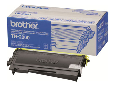  BROTHER  TN2000 - negro - original - cartucho de tónerTN2000