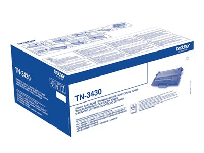  BROTHER  TN3430 - negro - original - cartucho de tónerTN3430