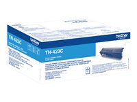 Brother TN423C - Jumbo Yield - cián - original - cartucho de tóner