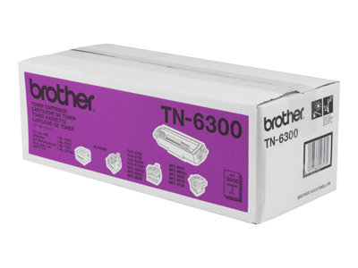  BROTHER  TN6300 - Alto rendimiento - negro - original - cartucho de tónerTN6300