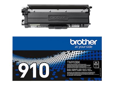  BROTHER  TN910BK - Ultra Jumbo - negro - original - cartucho de tónerTN910BK