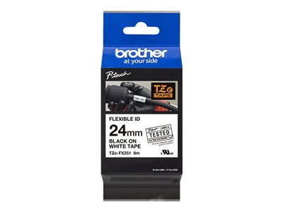  BROTHER  TZe-FX251 - cinta de ID flexible - 1 cinta(s) - rollo (2,4 cm x 8 m)TZEFX251