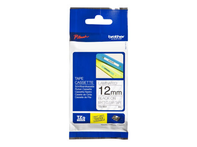  BROTHER  TZe-M31 - tipo laminado - rollo (1,2 cm x 8 m)TZEM31