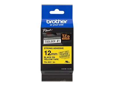  BROTHER  TZe-S631 - tipo laminado - 1 cinta(s) - rollo (1,2 cm x 8 m)TZES631