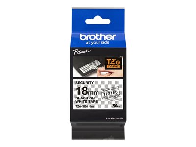  BROTHER  TZe-SE4 - cinta de seguridad - 1 cinta(s) - rollo (1,8 cm x 8 m)TZESE4