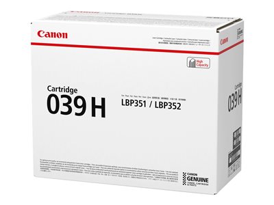  CANON  039 H - negro - original - cartucho de tóner0288C001