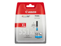 Canon CLI-551C XL - Alto rendimiento - cián - original - depósito de tinta