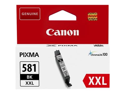  CANON  CLI-581BK XXL - tamaño XXL - negro - original - depósito de tinta1998C001