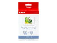 Canon KC-18IS - 1 - kit de casete con cinta de impresión y papel