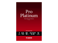 Canon Photo Paper Pro Platinum - papel fotográfico brillante - 10 hoja(s) - A3 Plus - 300 g/m²