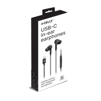 Celly Auriculares cable Usb-C Negro UP1200TYPECBK