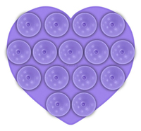 Celly Ventosa corazón Morado FIXHEARTVL