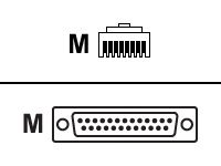 Cisco Auxiliary Cable - cable serie - 2.4 m