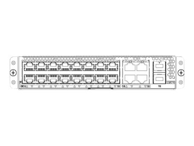  CISCO  C-SM-16P4M2X - conmutador - 22 puertos - módulo de conexiónC-SM-16P4M2X