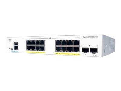  CISCO  Catalyst 1000-16P-2G-L - conmutador - 16 puertos - Gestionado - montaje en rackC1000-16P-2G-L