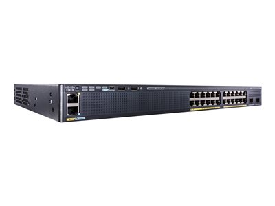  CISCO  Catalyst 2960X-24TS-L - conmutador - 24 puertos - Gestionado - montaje en rackWS-C2960X-24TS-L