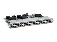 Cisco Catalyst 4500E Series Universal PoE Line Card - conmutador - 48 puertos - módulo de conexión
