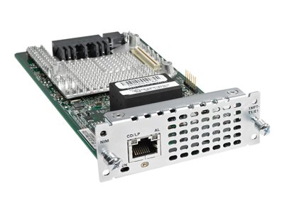  CISCO  Fourth-Generation Multi-flex Trunk Voice/Clear-channel Data T1/E1 Module - módulo de expansiónNIM-1MFT-T1/E1=