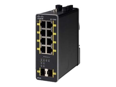  CISCO  Industrial Ethernet 1000 Series - conmutador - 10 puertos - GestionadoIE-1000-8P2S-LM