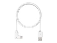 Compulocks 6ft 2.0 USB-A to 90-Degree USB-C Charging Cable - cable USB de tipo C - USB a USB-C - 1.83 m