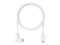 Compulocks 6ft USB-C to USB-C 90-Degree 2.0 Charge and Data Cable - cable USB de tipo C - USB-C a USB-C - 1.83 m