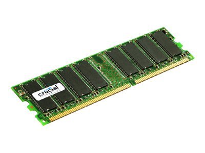  CRUCIAL  - DDR - módulo - 1 GB - DIMM de 184 patillas - 333 MHz / PC2700 - registradoCT12872Y335