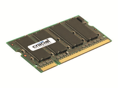  CRUCIAL  - DDR2 - módulo - 1 GB - SO-DIMM de 200 contactos - 800 MHz / PC2-6400 - sin búferCT12864AC800