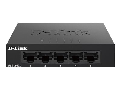  D-LINK  DGS 105GL - conmutador - 5 puertos - sin gestionarDGS-105GL