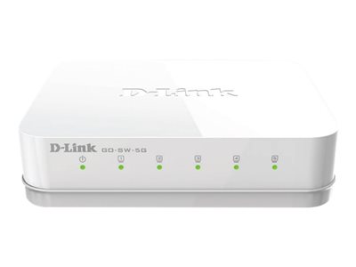  D-LINK  GO-SW-5G - conmutador - 5 puertos - sin gestionarGO-SW-5G/E