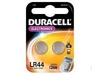 DURACELL Pack de 2 Pilas de Botón Duracell LR44/ 1.5V/ Alcalinas LR44