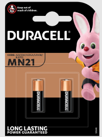 Duracell Pila Alcalina MN21 LR23A 12V Blister*2 DRB212