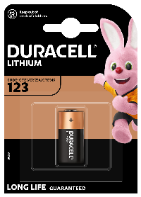 Duracell Ultra Pila Litio CR123A 3V DRB123A