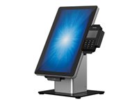 Elo Slim Self-Service - base - para terminal de punto de venta - negro/plata