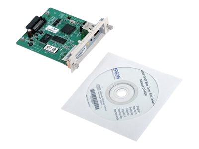  EPSON BSNS INKJET OPTIONS LFP (B8) EpsonNet PS107 - servidor de impresión - 10/100 Ethernet1620202
