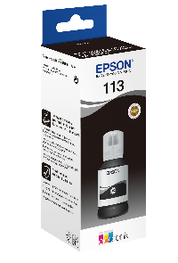 EPSON 113 EcoTank black ink bottle 7.500p. 127ml. EcoTank ET16150 16600 16650 5150