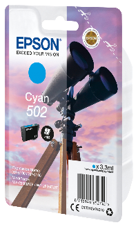 Epson Cartucho 502 Cyan C13T02V24010