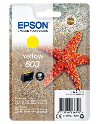 Epson Cartucho 603 Amarillo C13T03U44010