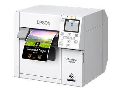  EPSON  ColorWorks CW-C4000E (MK) - impresora de etiquetas - color - chorro de tintaC31CK03102MK