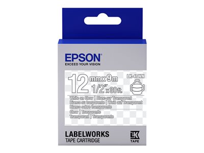  EPSON  LabelWorks LK-4TWN - cinta de etiqueta - 1 cinta(s) - Rollo (1,2 cm x 2,9 m)C53S654013