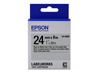 Epson LabelWorks LK-6SBE - cinta de etiqueta - 1 cinta(s) - Rollo (2,4 cm x 9 m)