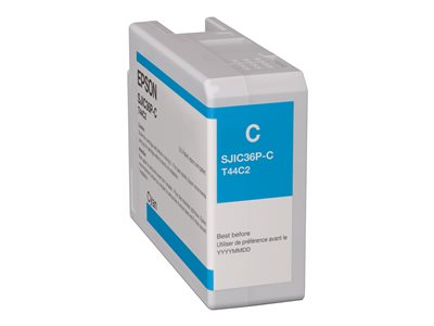  EPSON  SJIC36P(C) - cián - original - cartucho de tintaC13T44C240