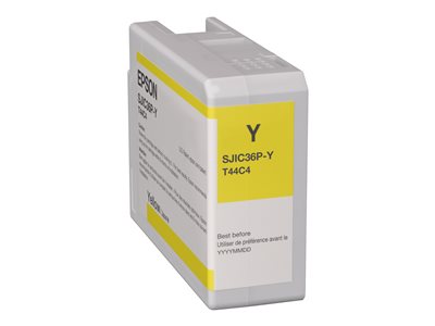  EPSON  SJIC36P(Y) - amarillo - original - cartucho de tintaC13T44C440