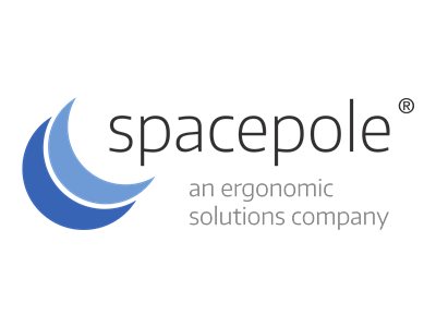  Ergonomic Solutions SPACEPOL TABPRINT CURVE        ACCSCUSTOMER DISP F/STAR MICRO BLACKSPTPC404-02