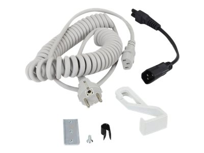  ERGOTRON  Coiled Extension Cord Accessory Kit - kit de cable de alimentación - 2.4 m97-920