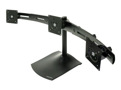  ERGOTRON  DS100 Triple-Monitor Desk Stand - base - para 3 pantallas LCD - negro33-323-200
