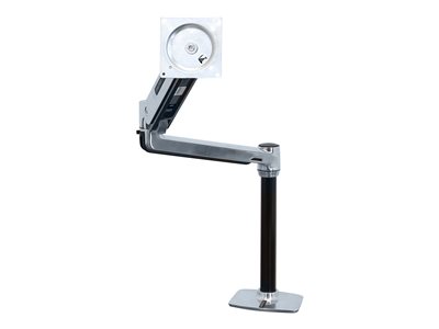  ERGOTRON  LX HD Sit-Stand kit de montaje - Tecnología patentada Constant Force - para pantalla LCD - aluminio pulido45-384-026