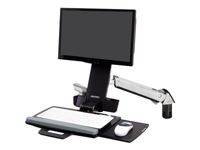  ERGOTRON  StyleView - kit de montaje - para pantalla LCD / teclado / ratón / escáner de código de barras - blanco45-266-026