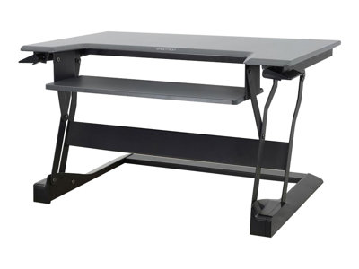  ERGOTRON  WorkFit-T Medium - escritorio convertible a escritorio de pie - gris oscuro - negro, gris33-397-085